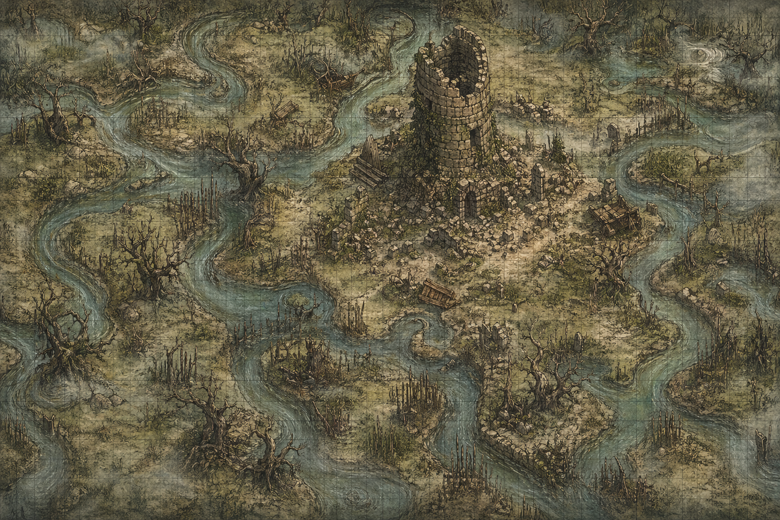 Tower Ruins Map